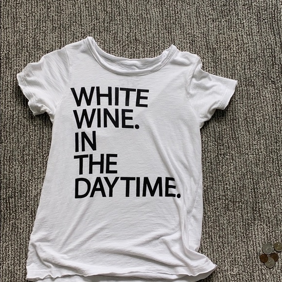 Chaser Tops - CHASER “White Wine in the Daytime” Tee
